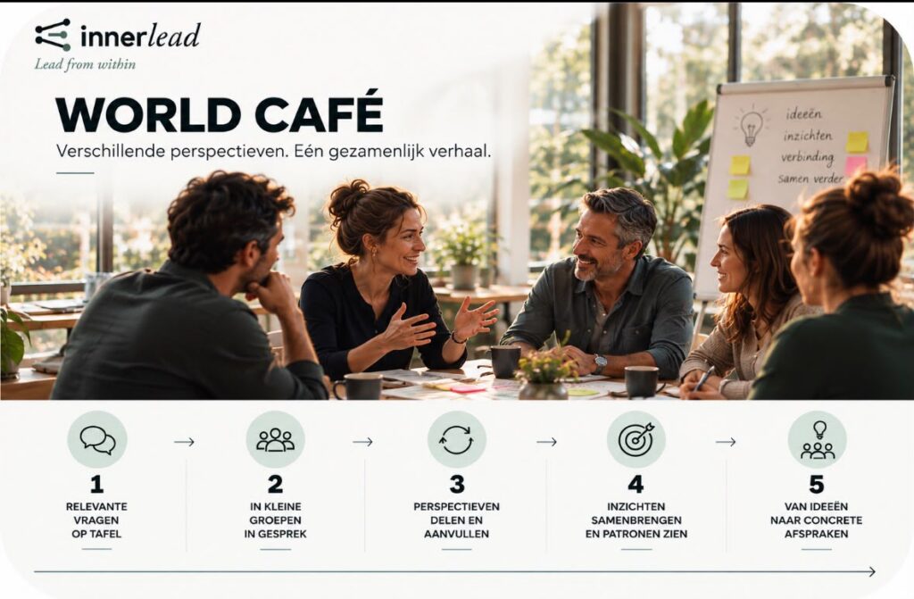 Infographic over world café
